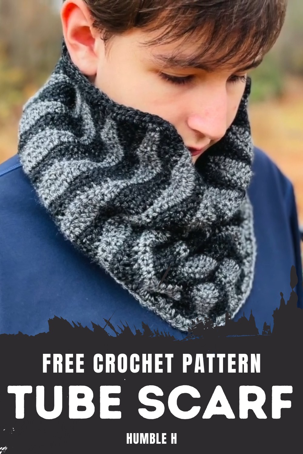 Crochet Tube Scarf Pattern