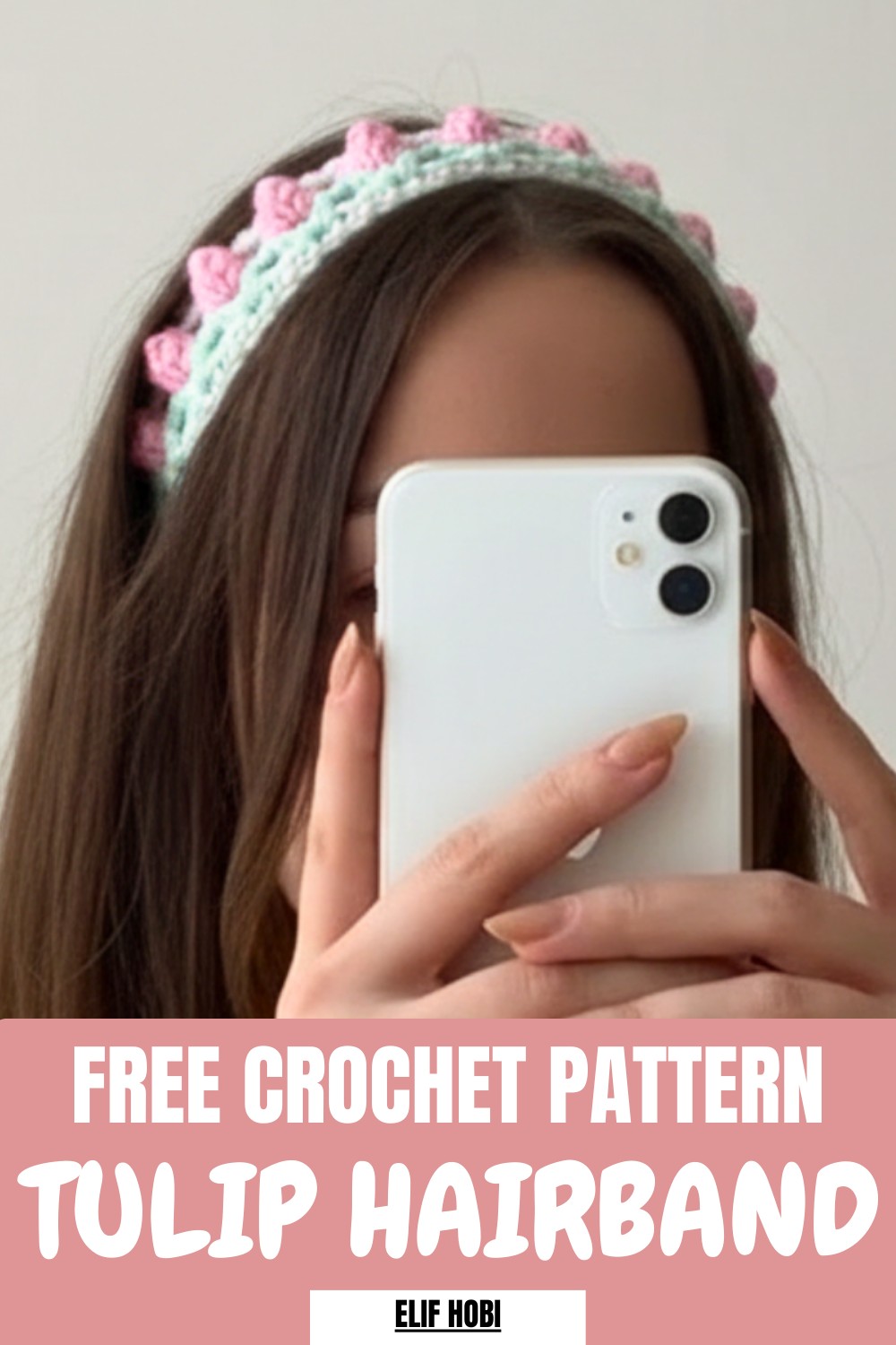 Crochet Tulip Hairband Pattern