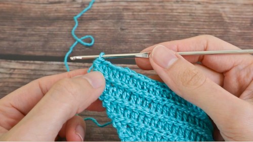 Crochet V Neck Blouse Pattern 3