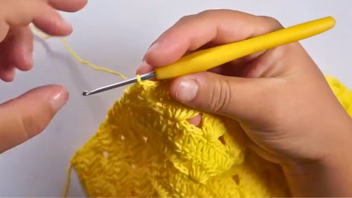 Crochet Vest For Girls Pattern 6