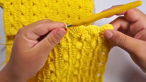 Crochet Vest For Girls Pattern 7