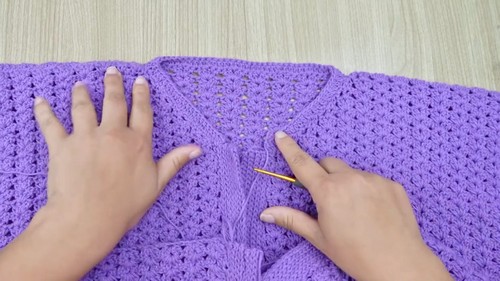 Crochet Vest For Women Pattern 7