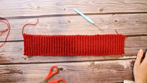 Crochet Vest With A Shawl Collar Pattern 3