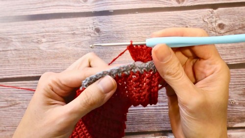 Crochet Vest With A Shawl Collar Pattern 4