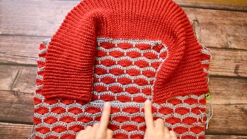 Crochet Vest With A Shawl Collar Pattern 7