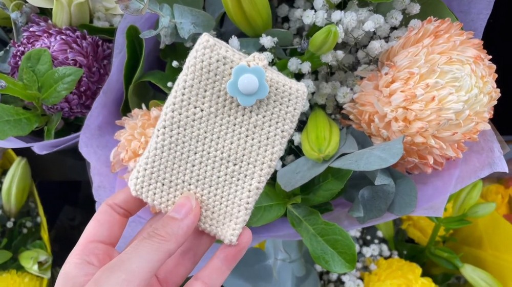 Crochet Card Holder