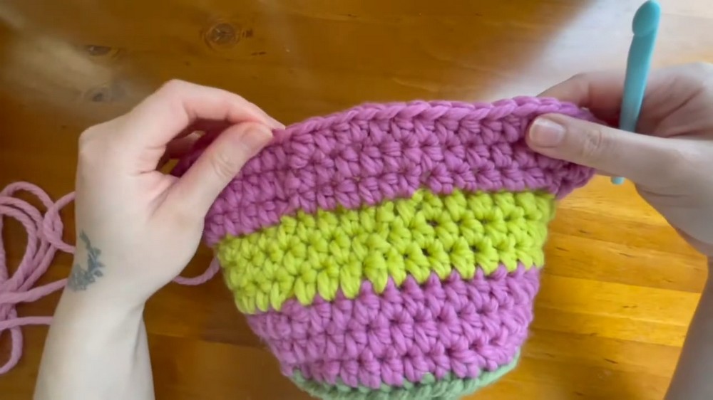 Crochet Chunky Bucket Hat