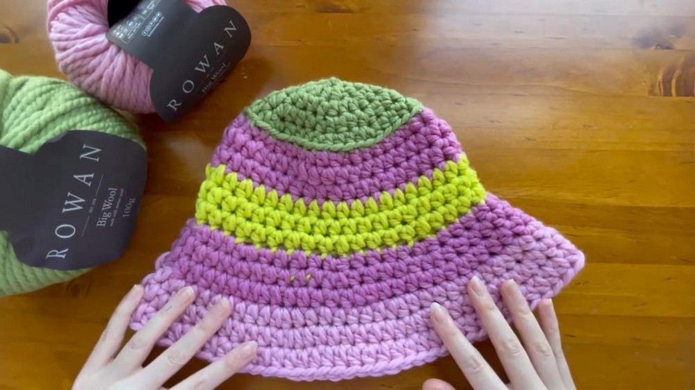 Crochet Chunky Bucket Hat