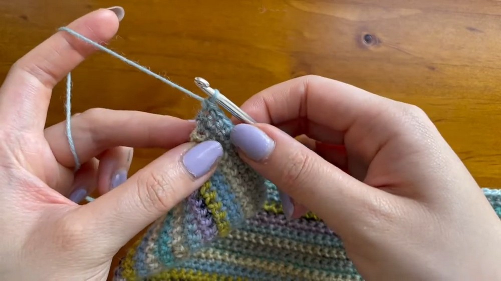 Crochet Simple Bandana