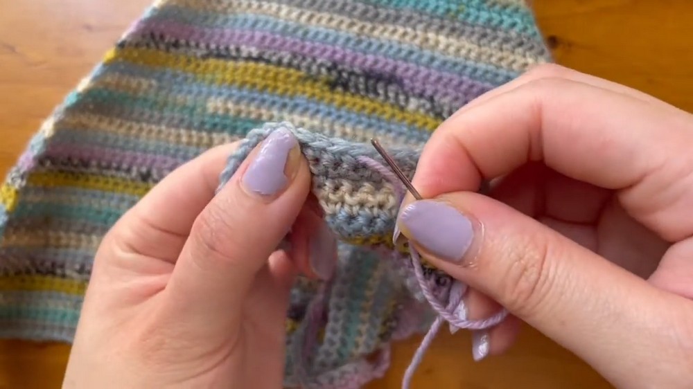 Crochet Simple Bandana