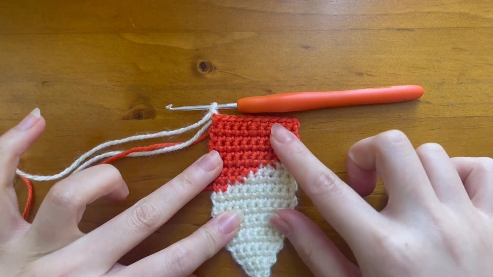 Crochet Striped Headband
