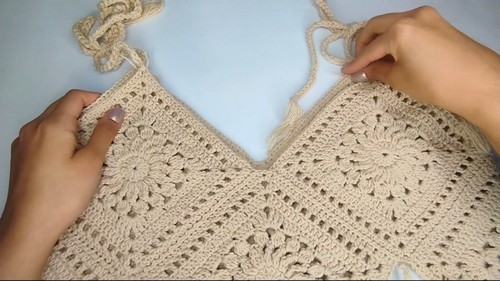 Cute Crochet Beach Top Pattern 7