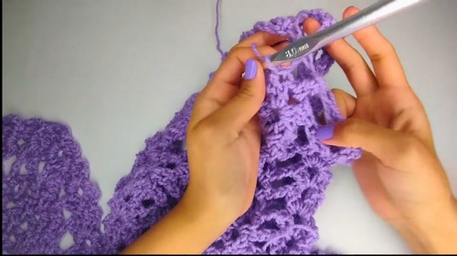 Cute Crochet Butterfly Top Pattern 6