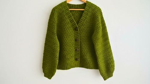 Cute Crochet Cardigan Pattern 8