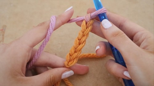 Cute Crochet Colorful Scarf Pattern 2