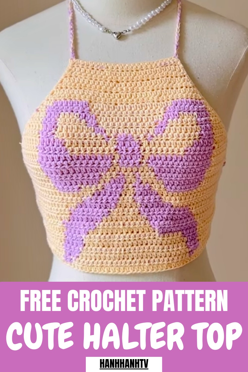 Cute Crochet Halter Top Pattern