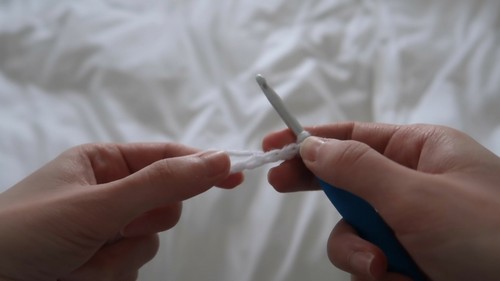 Cute Crochet Heart Scarf Pattern 1