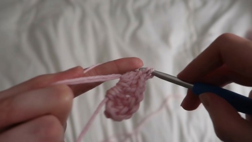 Cute Crochet Heart Scarf Pattern 5