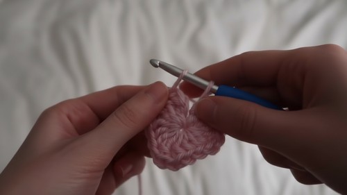 Cute Crochet Heart Scarf Pattern 6