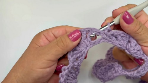 Cute Crochet Hooded Cape Pattern 4