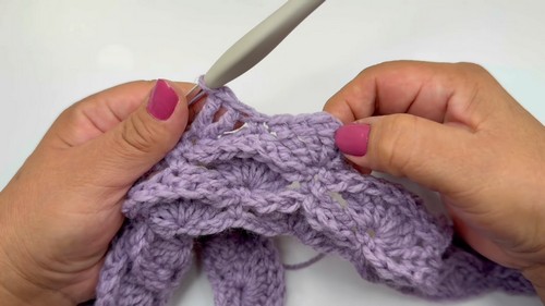 Cute Crochet Hooded Cape Pattern 5