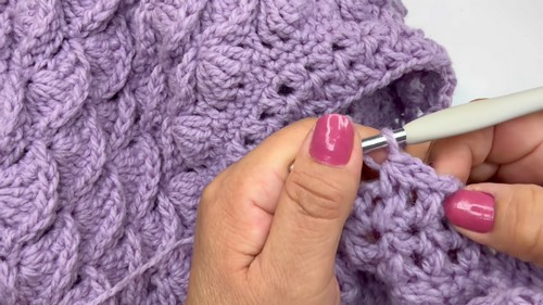 Cute Crochet Hooded Cape Pattern 8