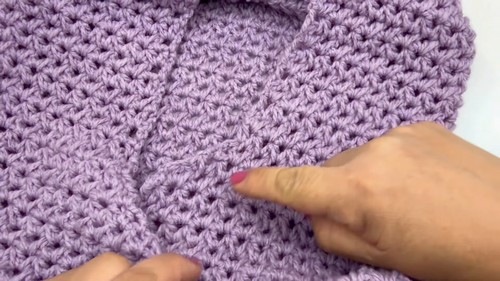 Cute Crochet Hooded Cape Pattern 9