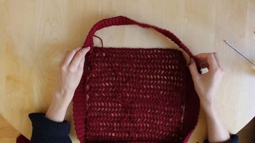 Cute Crochet Mesh Bag Pattern 7