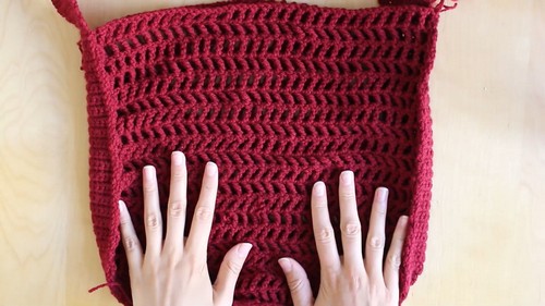 Cute Crochet Mesh Bag Pattern 8