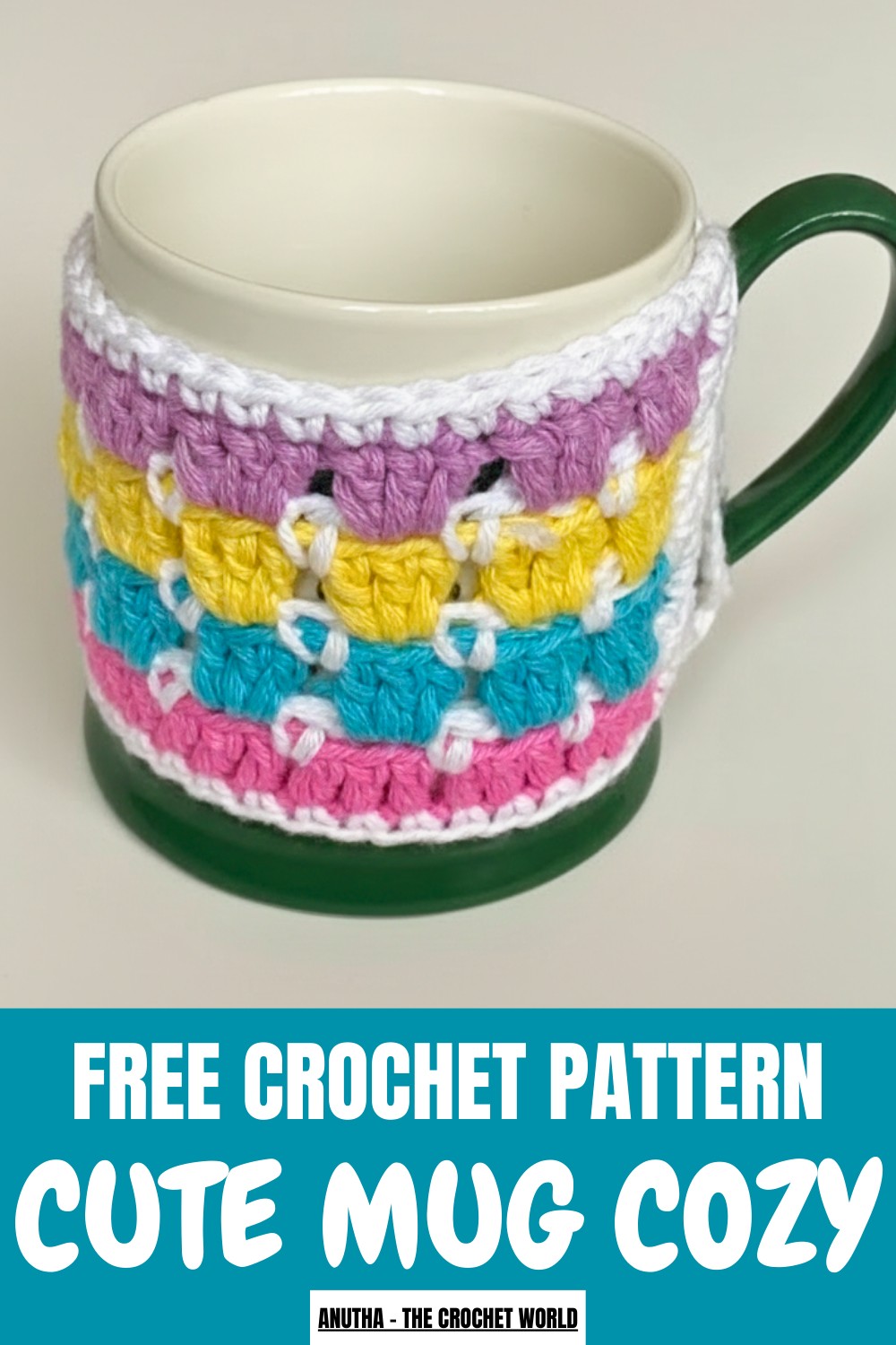 Cute Crochet Mug Cozy Pattern