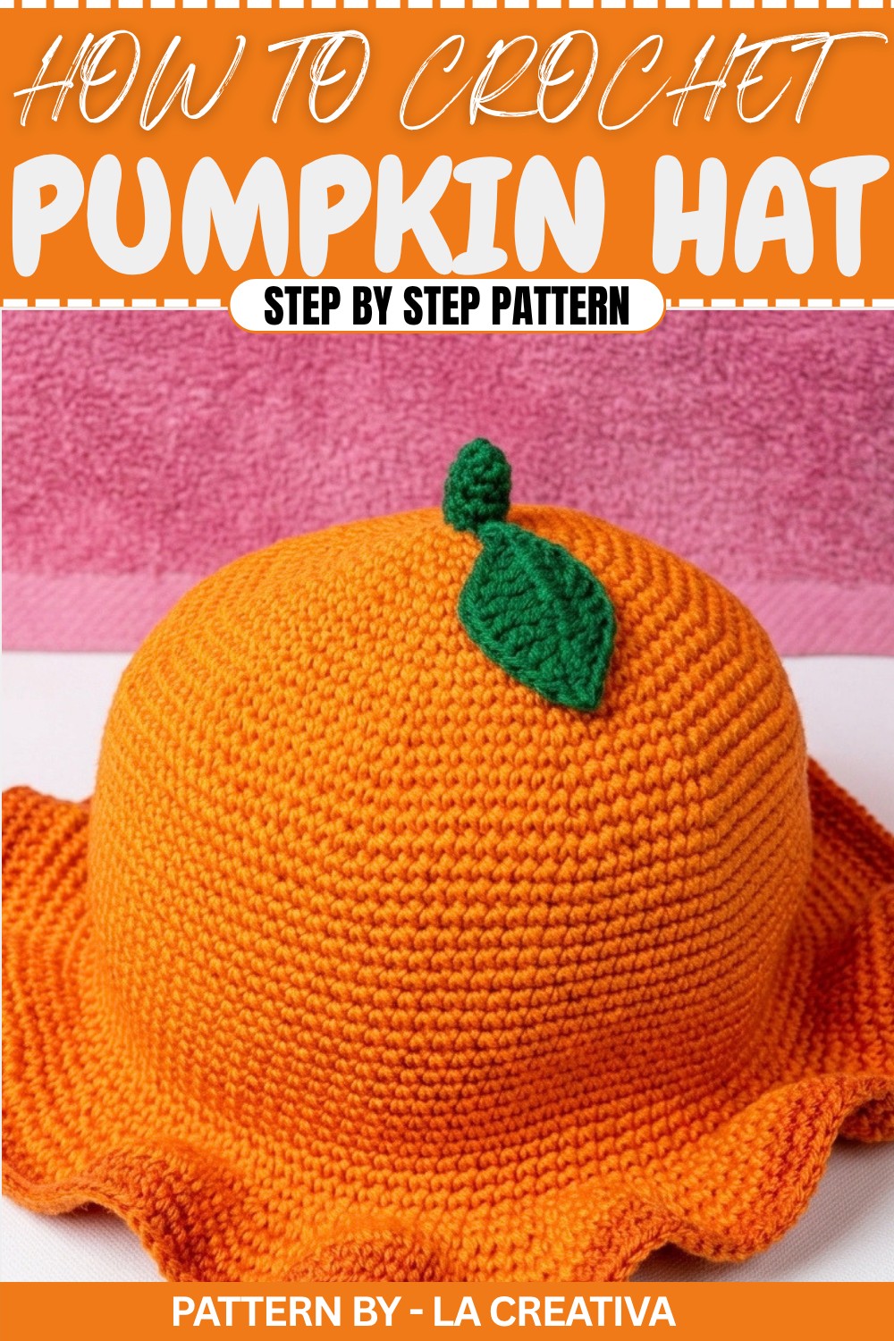 Cute Crochet Pumpkin Hat Pattern That Will Steal Heart (1)