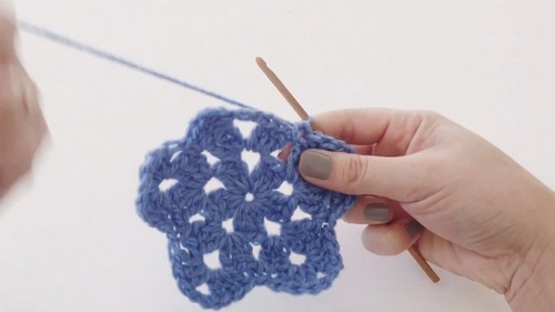 Cute Crochet Star Garland Pattern 6