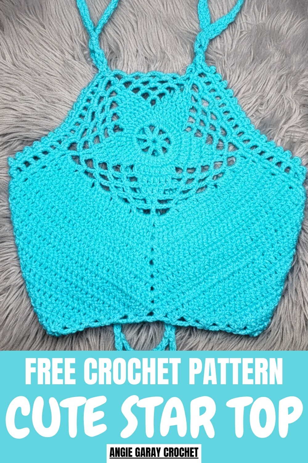 Cute Crochet Star Top Pattern