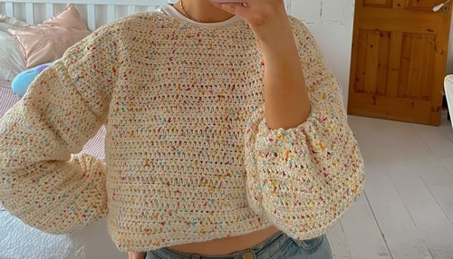Cute Crochet Sweater Pattern 8