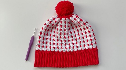 Cute Crochet Winter Hat Pattern 8