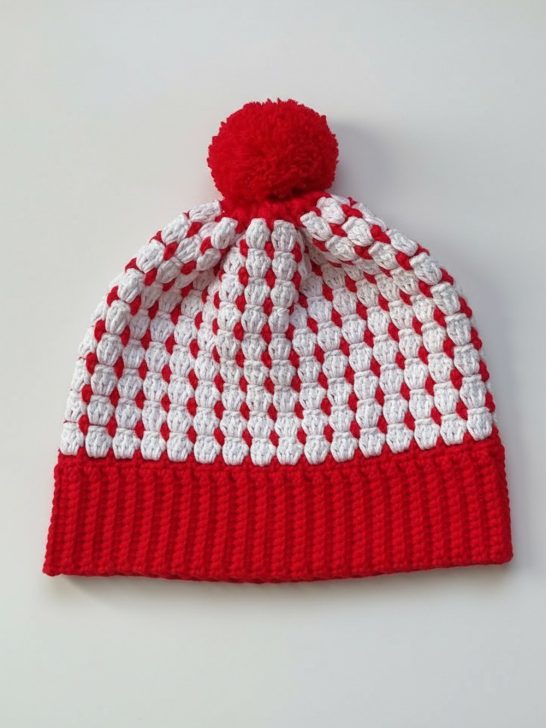 Cute Crochet Winter Hat Pattern 9