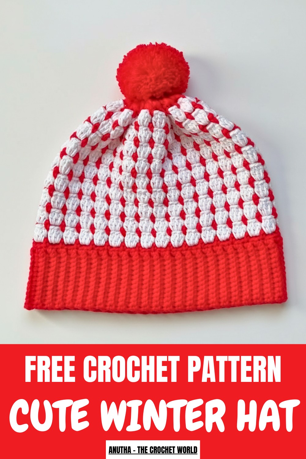 Cute Crochet Winter Hat Pattern