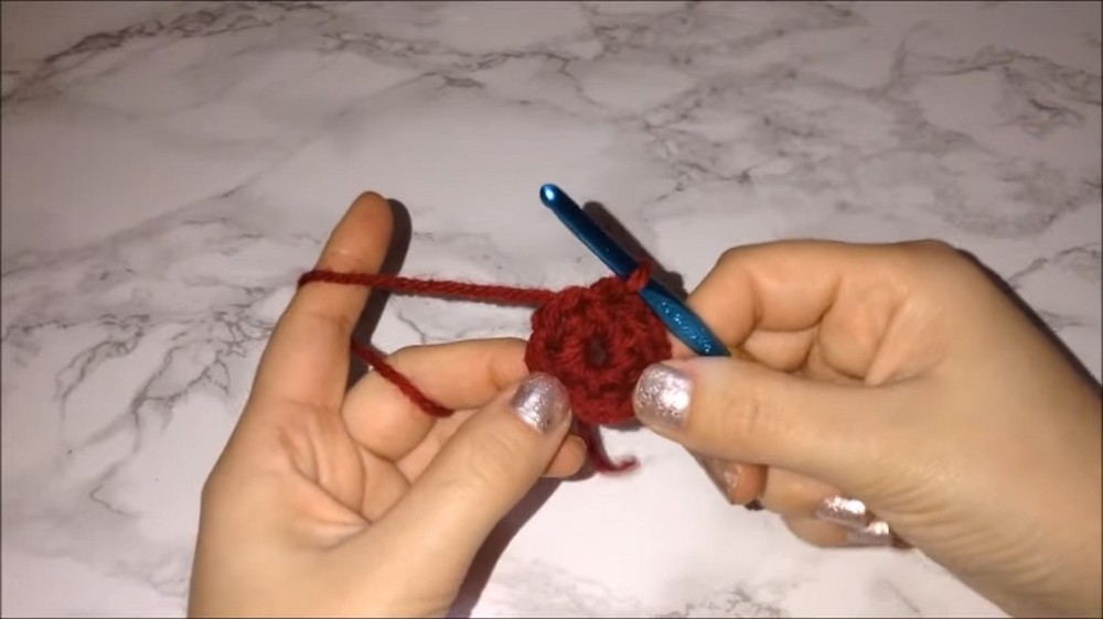 Crochet Strawberry Bag