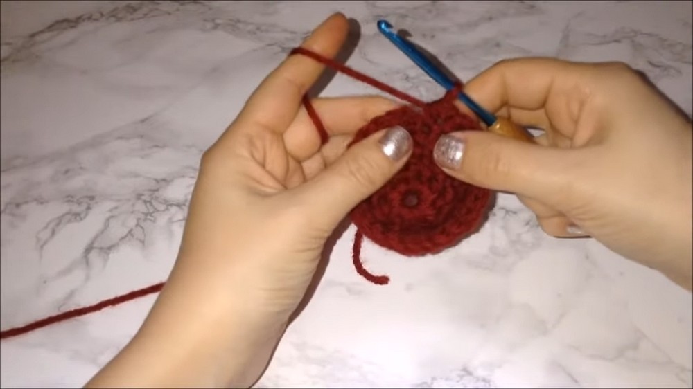 Crochet Strawberry Bag