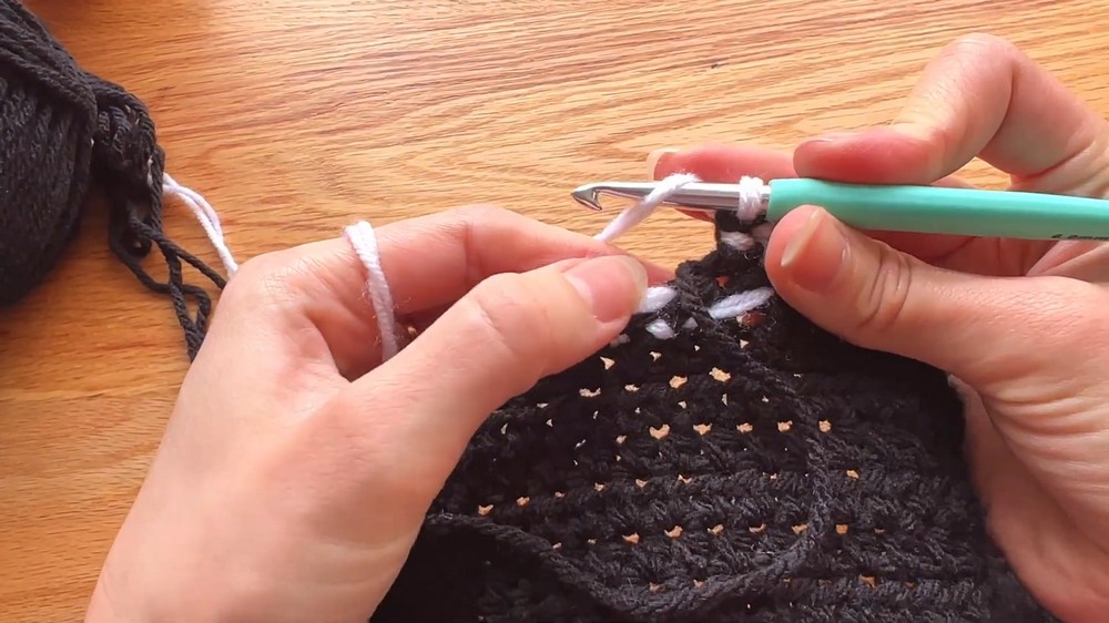 Crochet Ghost Sweater Vest