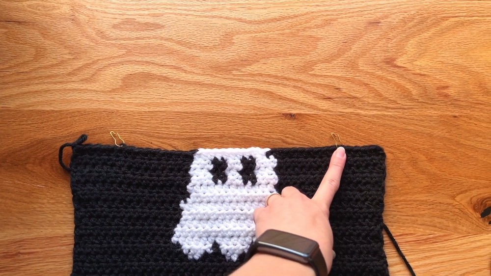 Crochet Ghost Sweater Vest