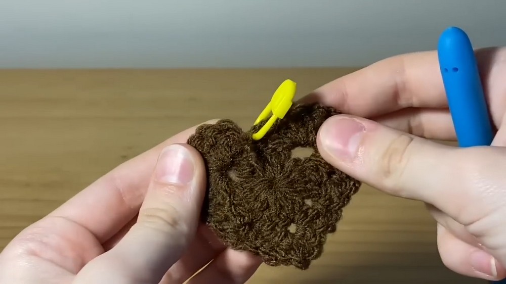 Crochet Heart Tote Bag