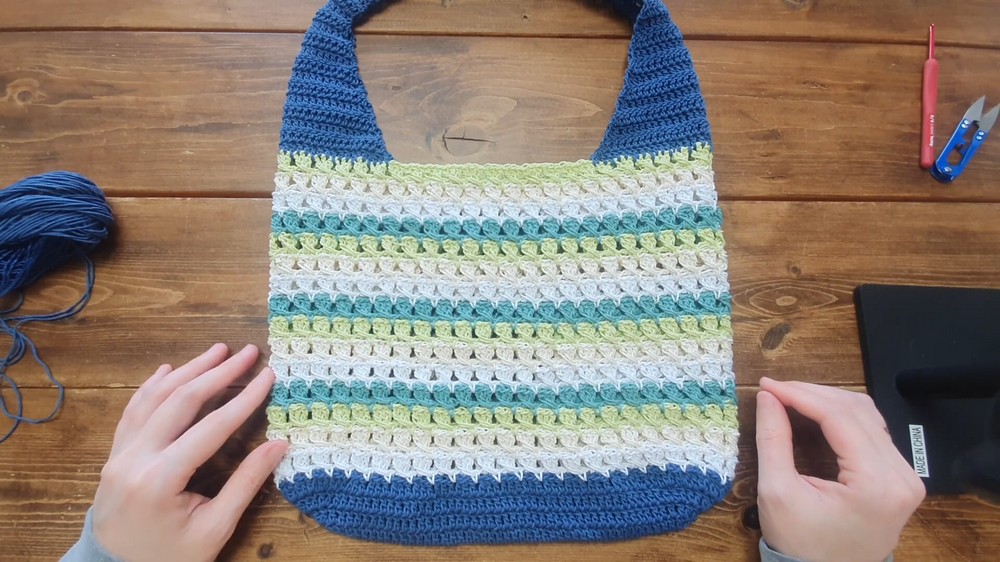 Crochet Market Tote Bag