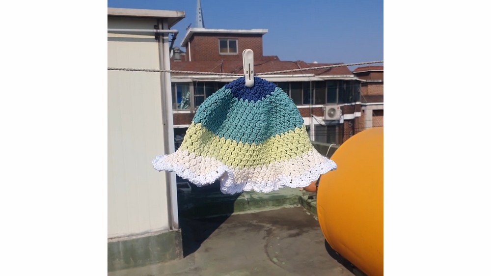 Crochet Lace Bucket Hat