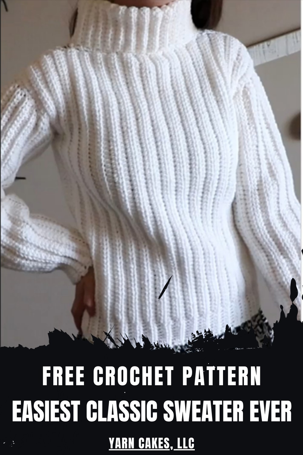 Easiest Crochet Classic Sweater Ever