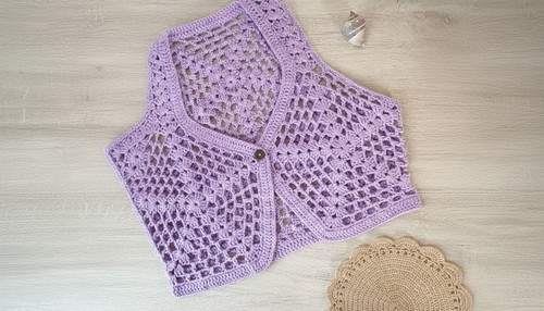 Easy And Quick Crochet Vest Pattern 9