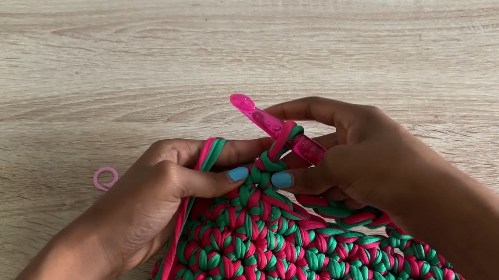 Crochet Chunky Tote Bag