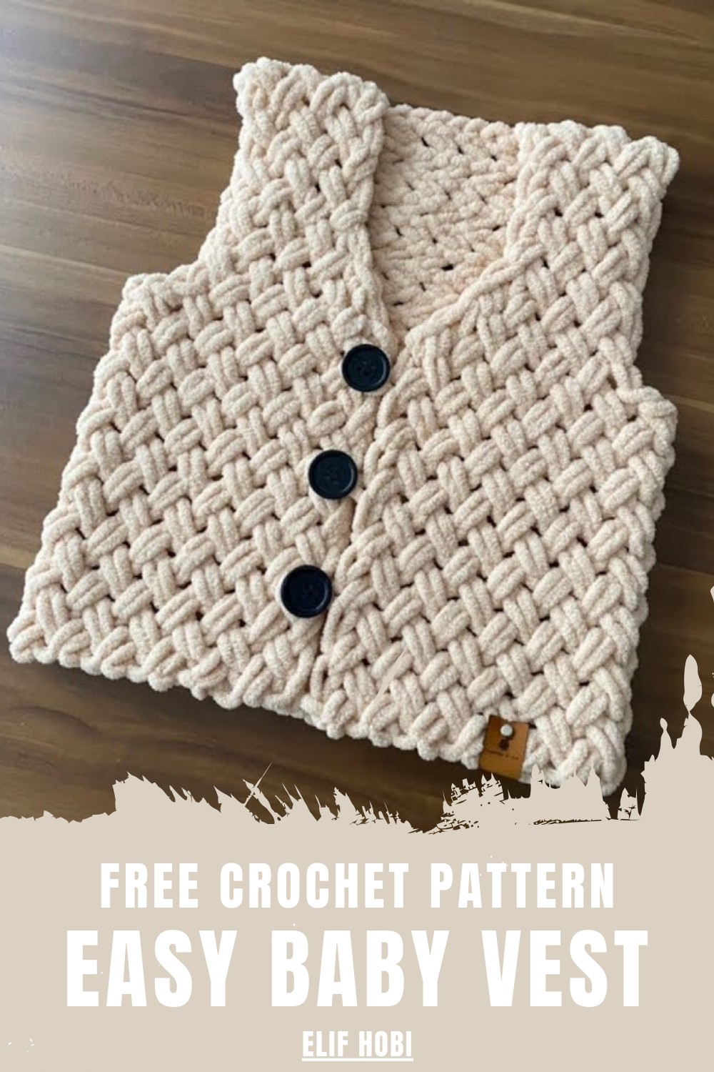 Easy Crochet Baby Vest