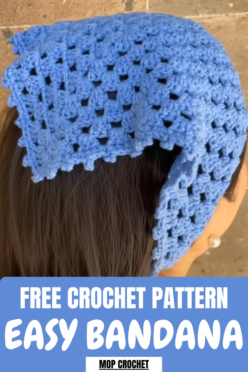Easy Crochet Bandana Pattern