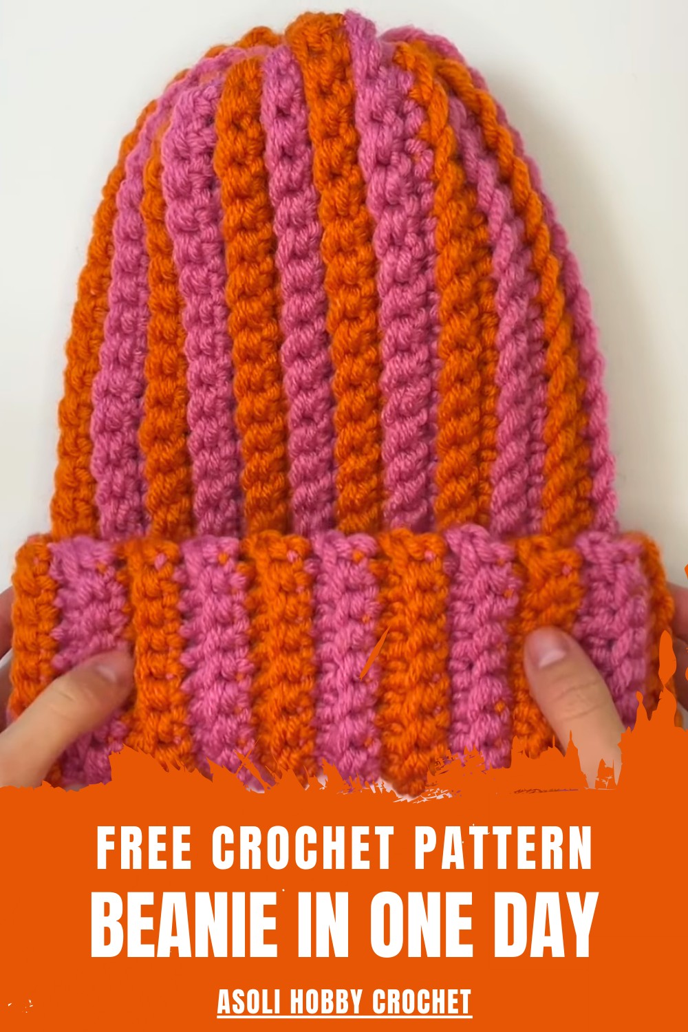 Easy Crochet Beanie In One Day